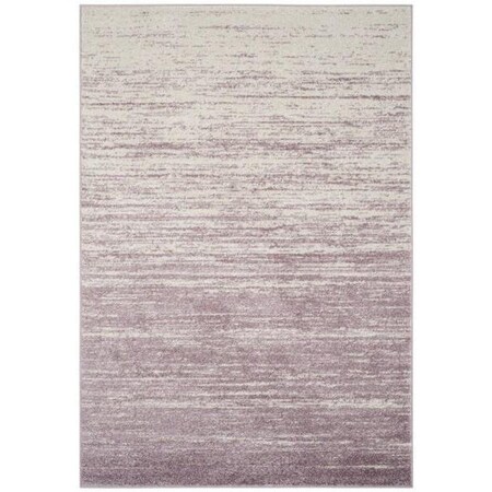 Safavieh 8 x 10 ft. Adirondack Power Loomed Large Rectangle Area RugCream & Purple ADR113L-8